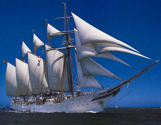 Grandes veleros-Juan Sebastian Elcano 1