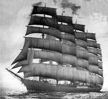 Grandes veleros-Preussen 1