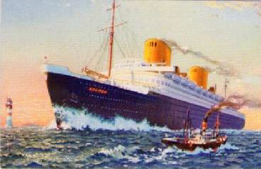 Trasatlanticos-SS Bremen 1