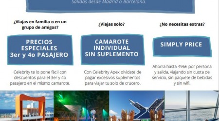 Promocion Celebrity Cruises
