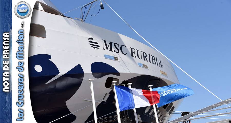 MSC Cruceros y Chantiers de L’Atlantique diseñan MSC Euribia, el crucero de mayor eficiencia energética de la historia