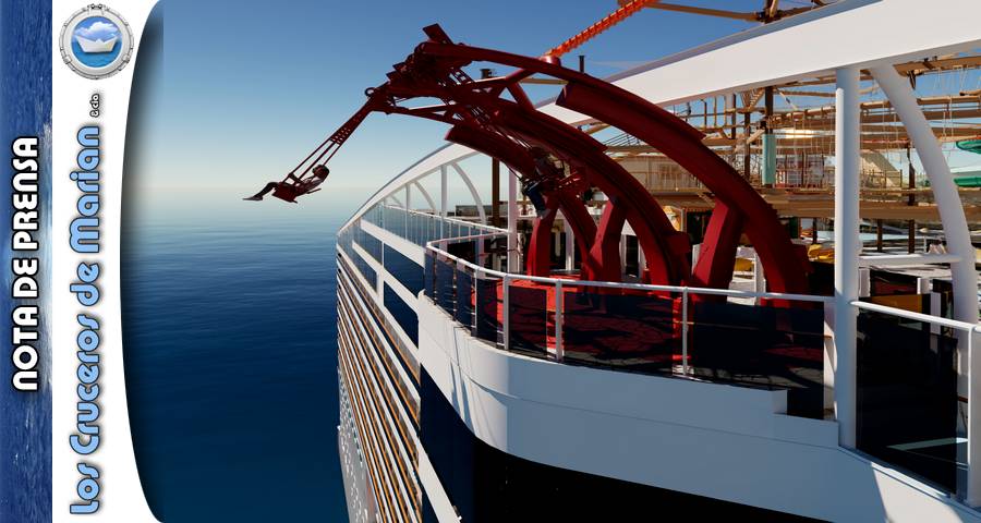 MSC Cruceros presenta “Cliffhanger” – el único columpio sobre el mar, que llegará en exclusiva a MSC World America