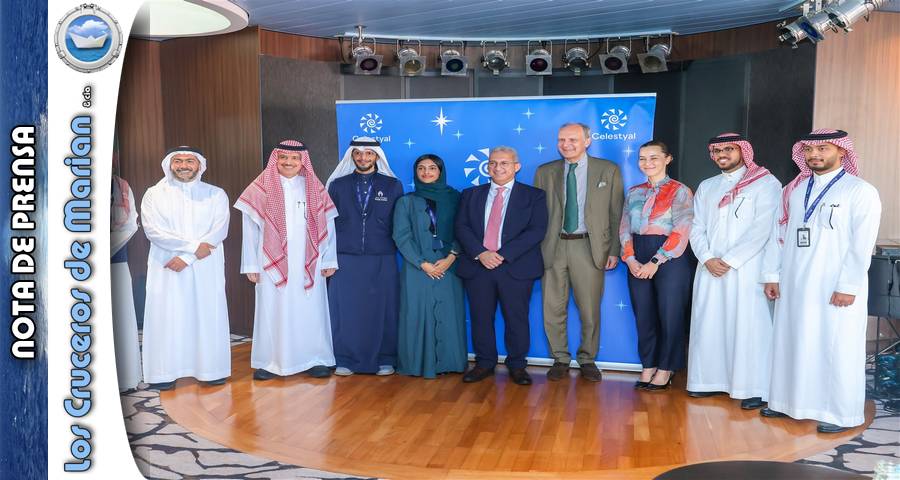 Celestyal celebra el debut del Celestyal Discovery en el golfo arábigo