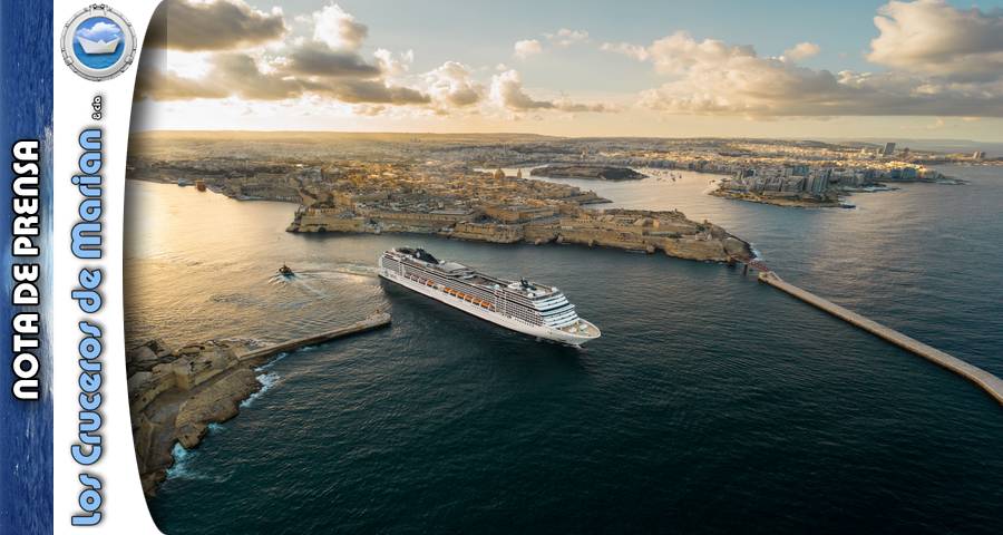 El renovado MSC Magnifica sale del astillero en Malta rumbo al Mediterráneo