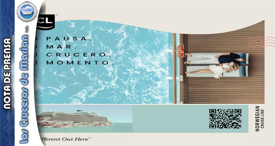 Norwegian Cruise Line presenta su nueva plataforma de marca, «It’s Different Out Here» y pone en marcha una potente campaña publicitaria a nivel nacional