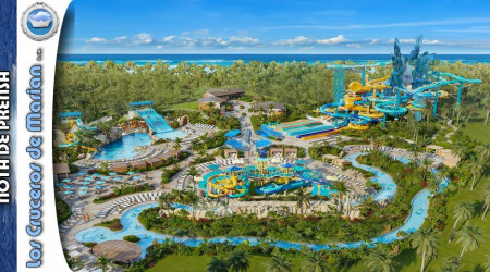Great Stirrup Cay Water Park aerial