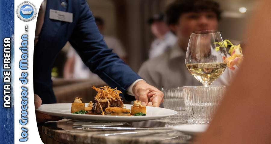 Celebrity Cruises obtiene la primera calificación de cinco estrellas de la Forbes Travel Guide para un restaurante en el mar