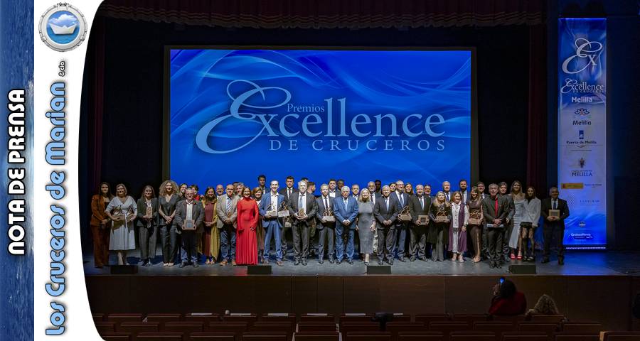 Los Premios Excellence de Cruceros reúnen el próximo jueves en Madrid, a directivos nacionales e internacionales de compañías de cruceros