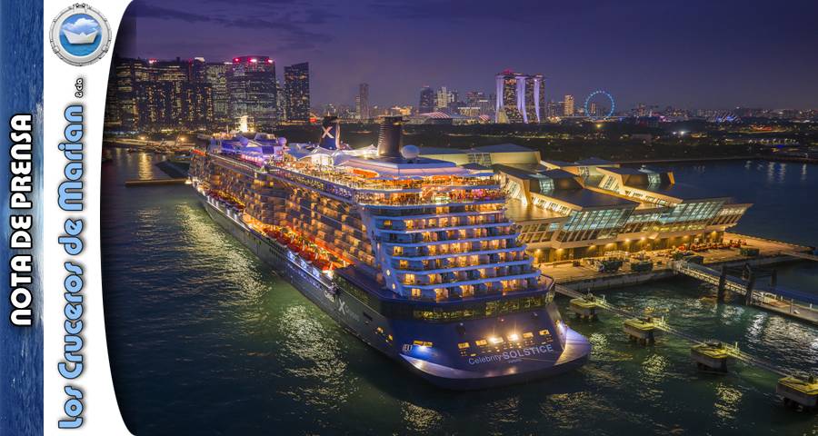 Celebrity Cruises relanza el Celebrity Solstice con ocho nuevas experiencias