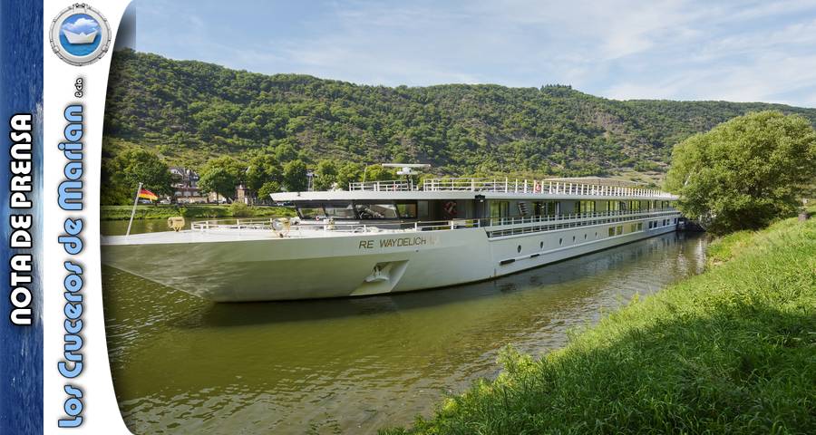 CroisiEurope inaugura en París el MS R.E. Waydelich L.J., su primer barco de ruedas de palas en el Sena