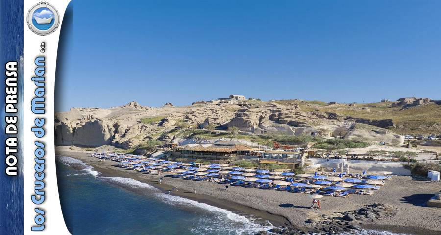 Royal Caribbean da la bienvenida al Royal Beach Club Santorini