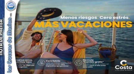 Costa Cruceros-Cambio Gratis