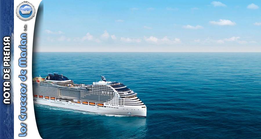 MSC Cruceros modifica su plan de operaciones para el invierno de 2027/2028